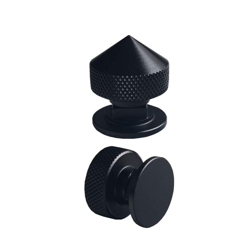 JGR 1 Pair Welding Hood (Pipeliner) Fasteners Aluminum (Spiked-Black) - Image 3